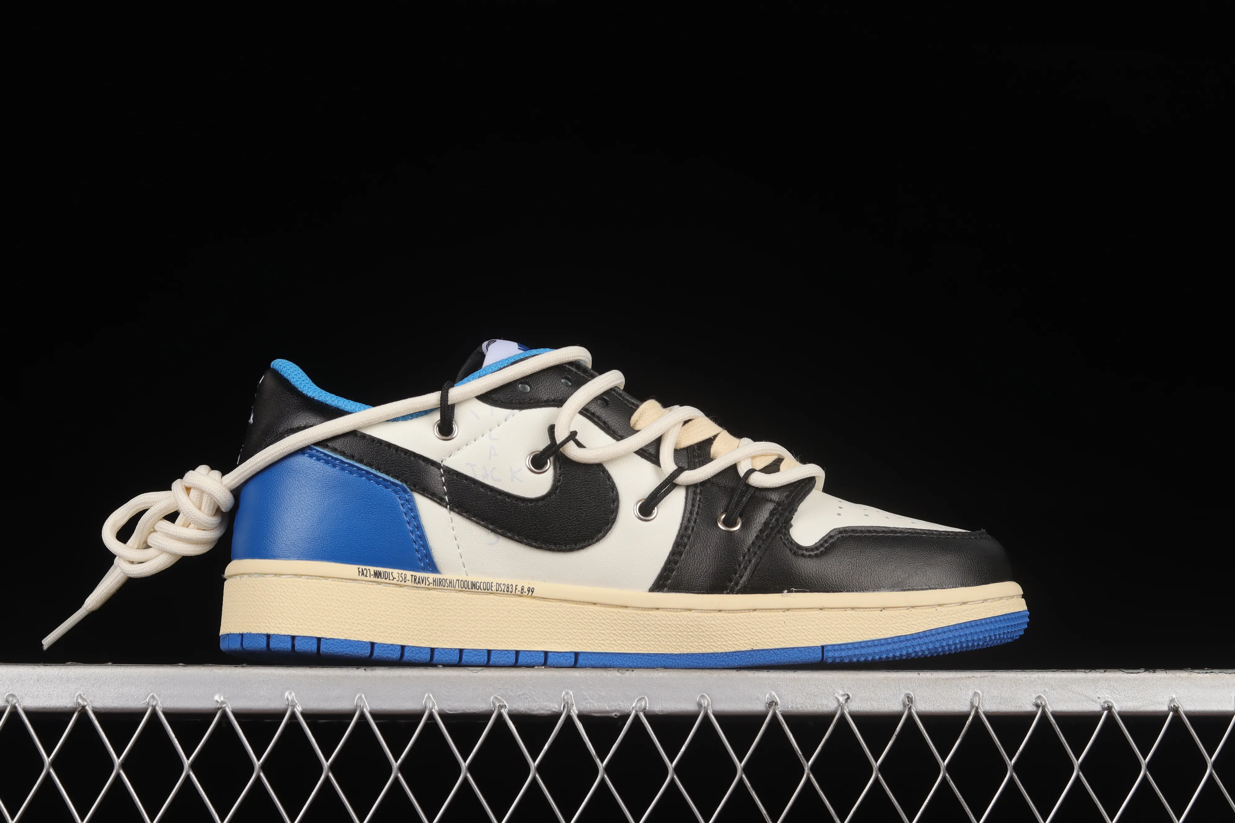 All categories Air Jordan Jordan series basketball shoes Air Jordan 1 Low Air Jordan 1 Low AJ1 Joe 1 customized version Vibe flavor deconstruction Sports culture basketball shoes DM7866-140